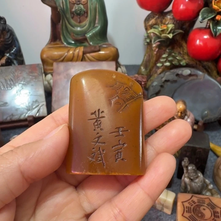 淡***水石材手工艺品摆件