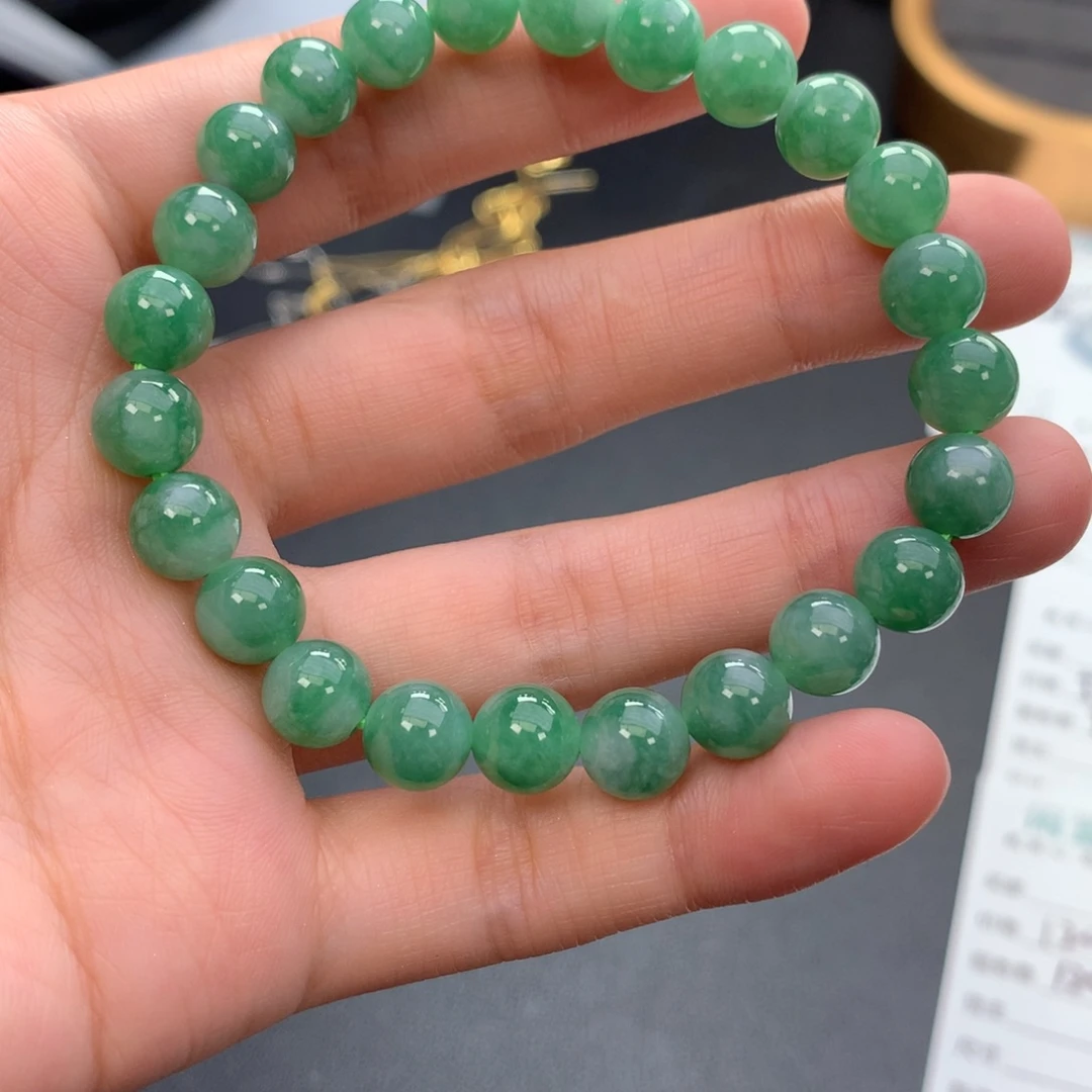 未镶嵌手链翡翠翡翠手串