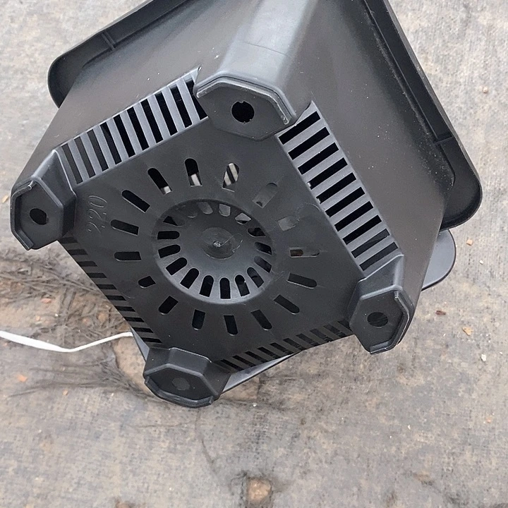 220黑方盆20公分高15公分12个