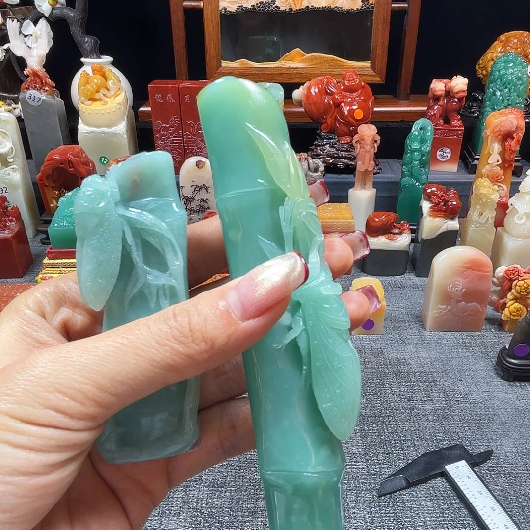 赵***线寿山石印石寿山石印章