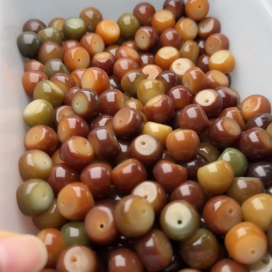 吊坠菩提根/象牙果20颗菲料追光蒜瓣14.5 厚切