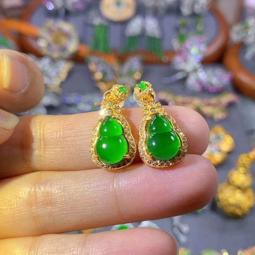 【闪购商品】银S925镶嵌挂件翡翠