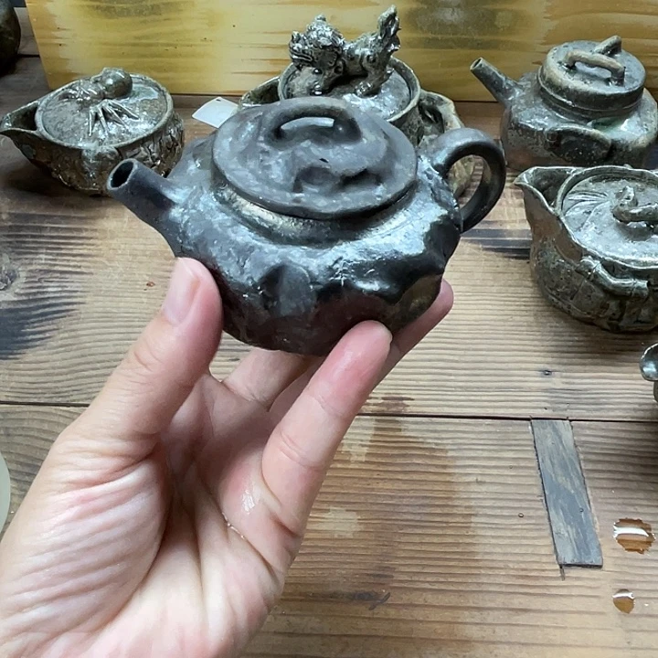 柴烧茶器福利茶壶
