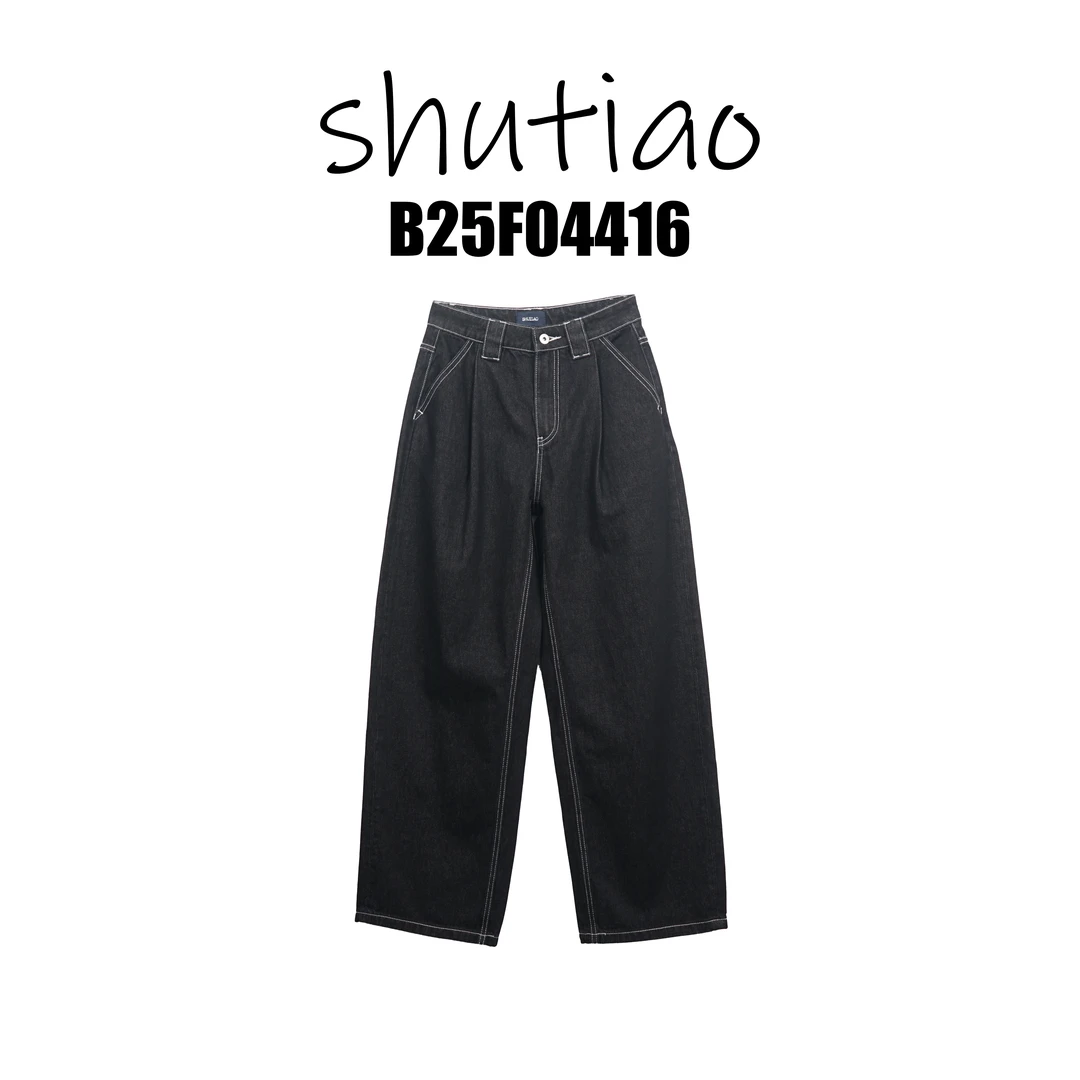 【SHUTIAO】2025秋冬：新款小众设计款裤子B25F04416