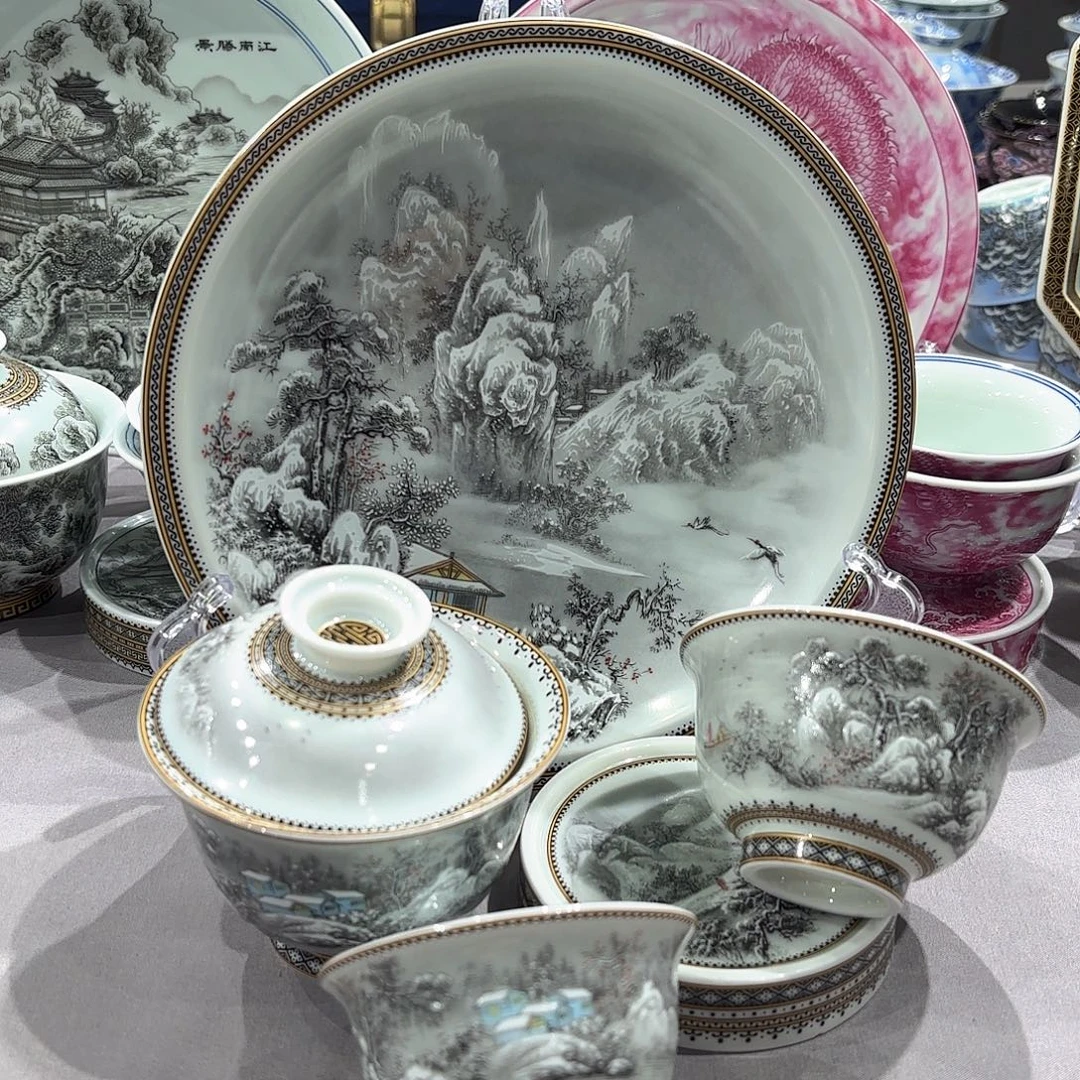 瓷片景德镇瓷器博物陈列中心的一