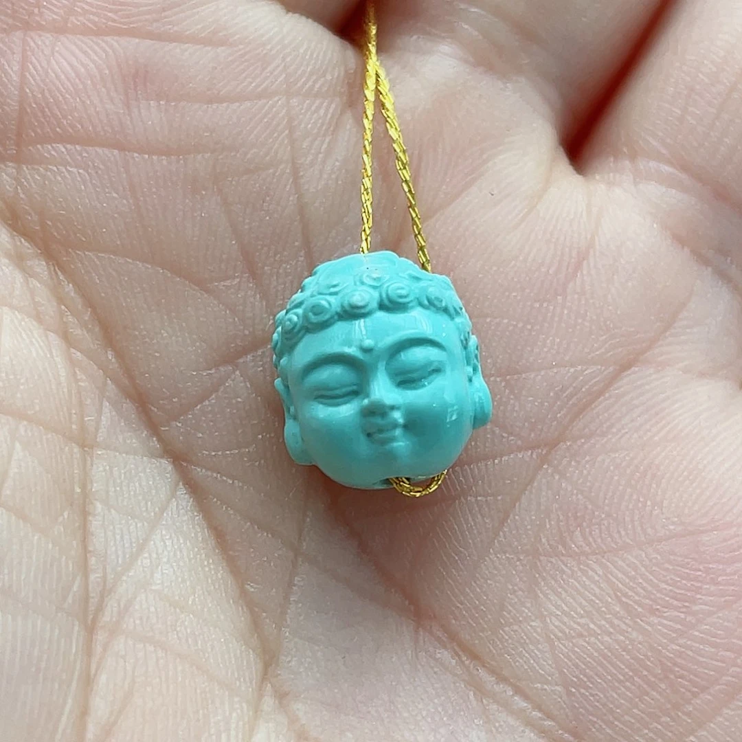 绿松石未镶嵌颈饰