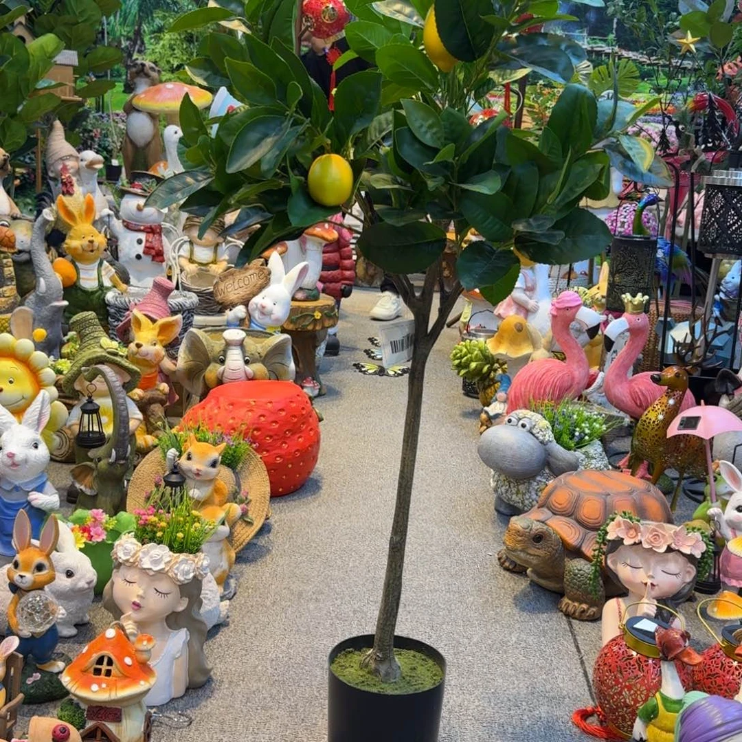 树脂庭院绿化设计风格