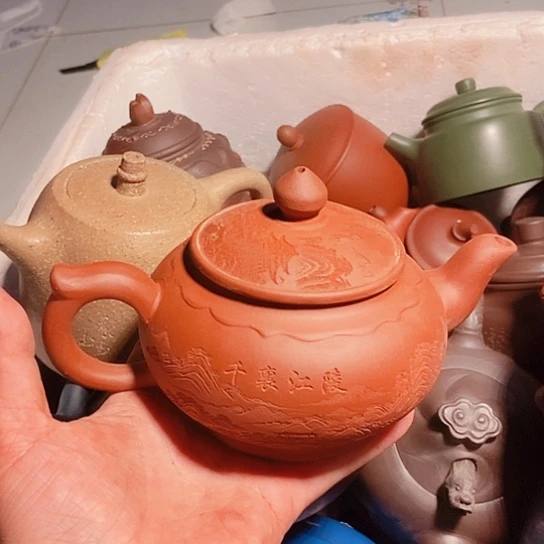 茶壶紫砂宜兴紫砂全手工制作