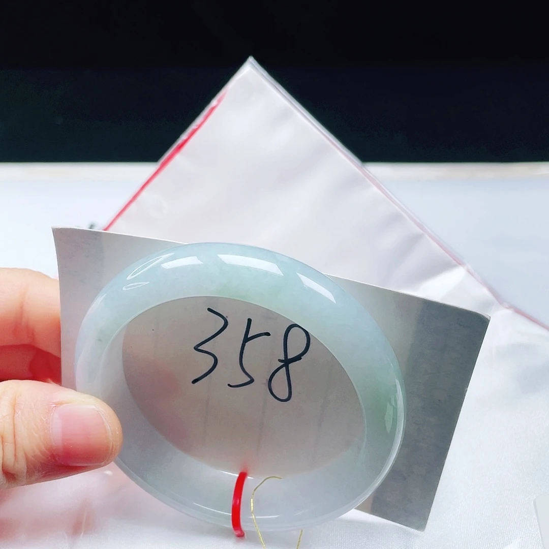 翡翠未镶嵌手镯55➕圈口