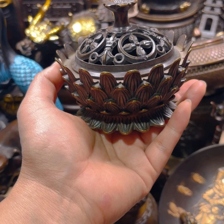 铜器摆件收收藏藏