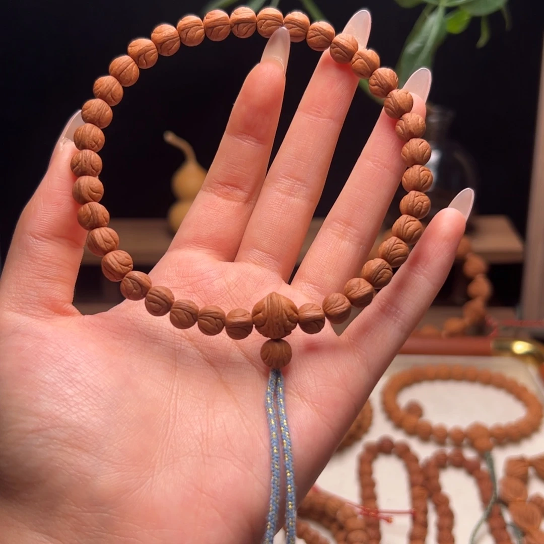 木质类陕西龙纹桃核8.0