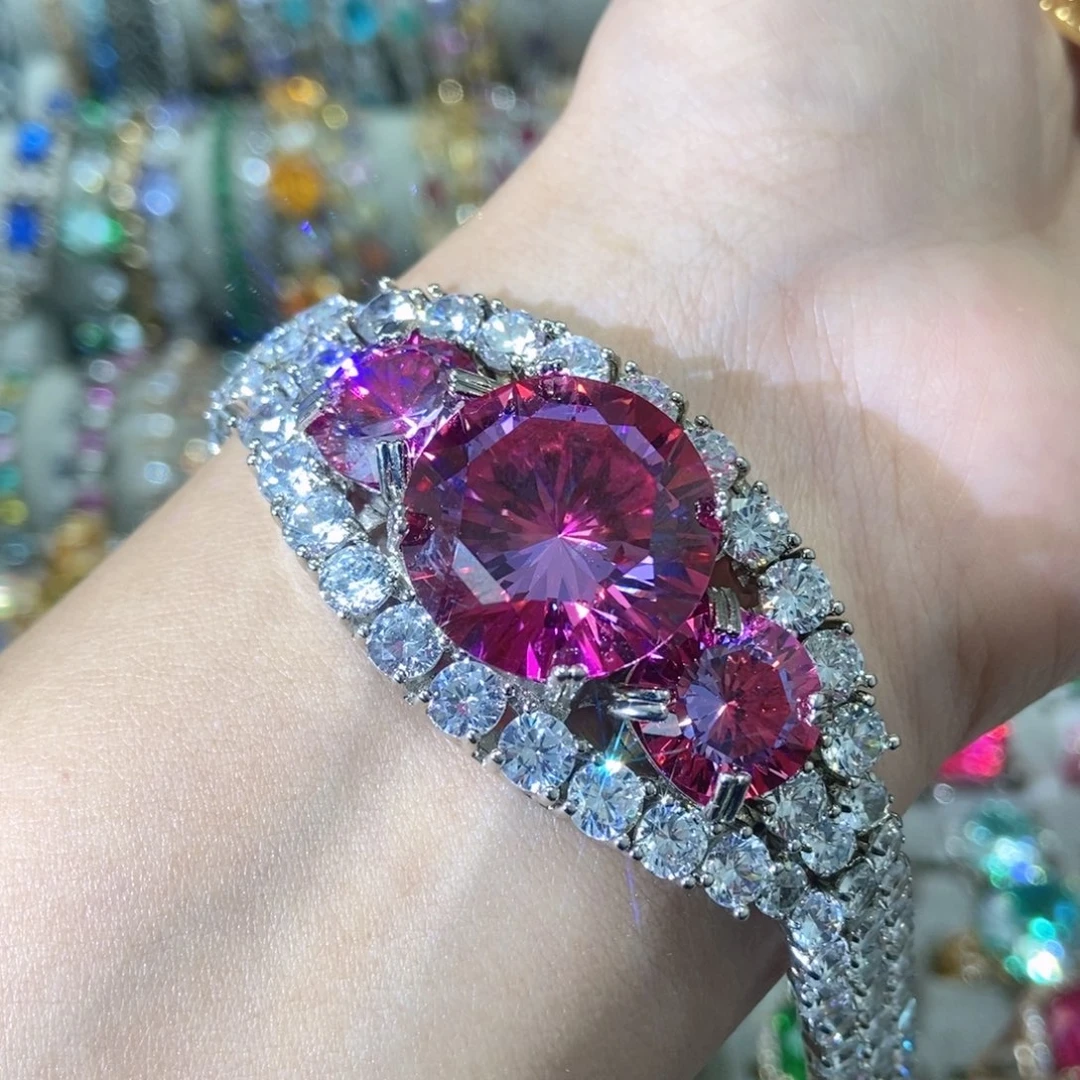 6锆石（处理）手链