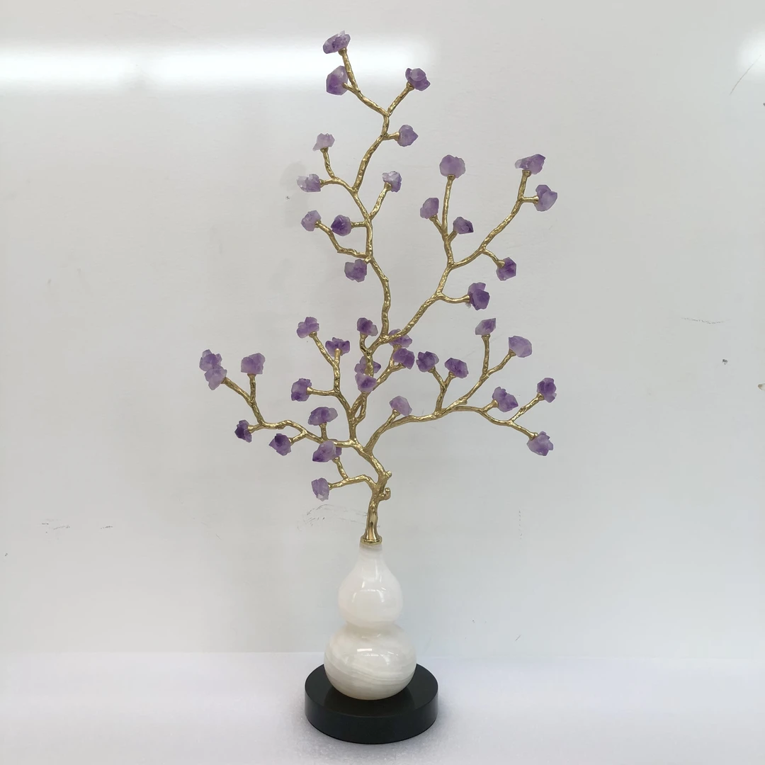 BORCH/博瑞奇白葫芦造型桌面装饰摆件（09068）