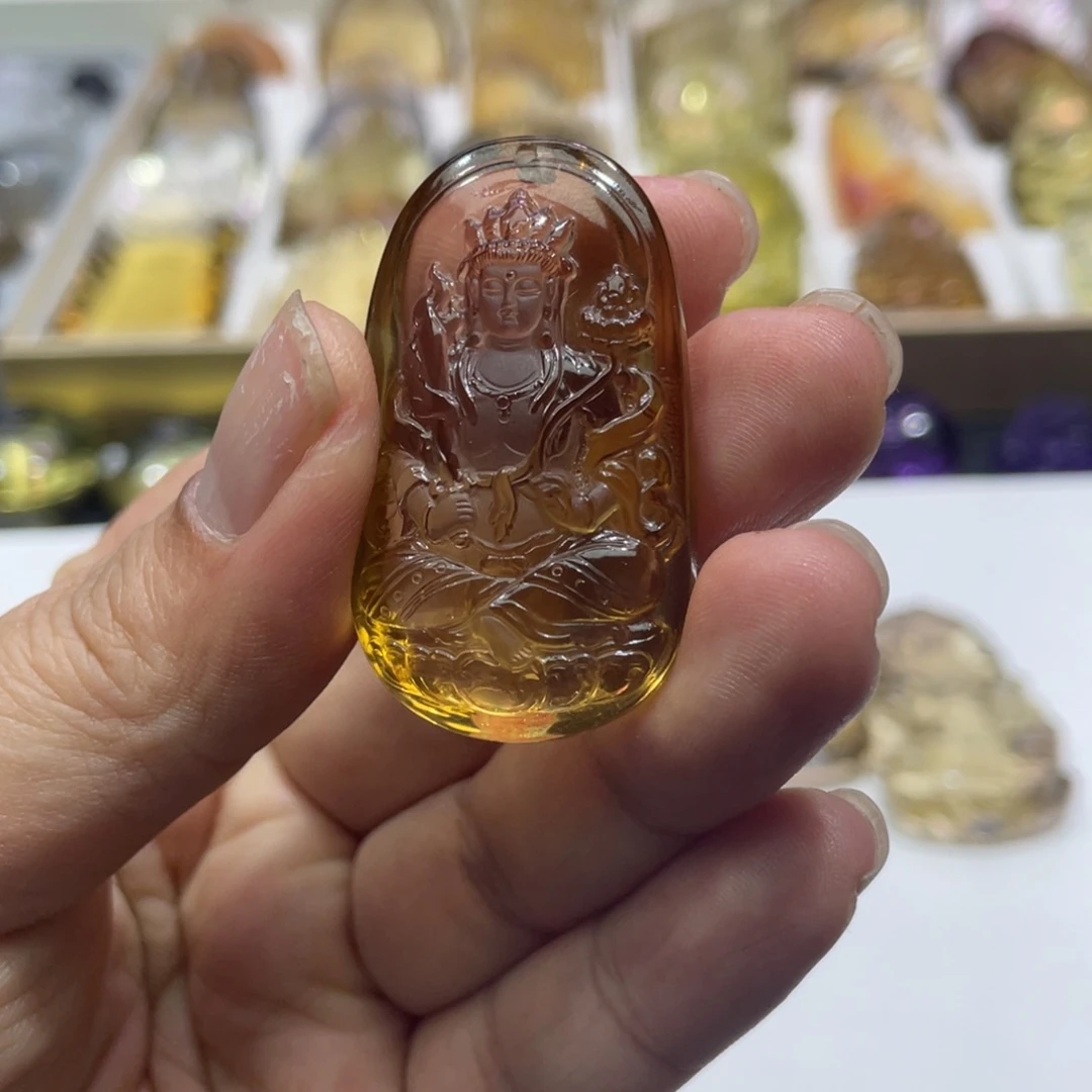 水晶颈饰未镶嵌温****儿定制