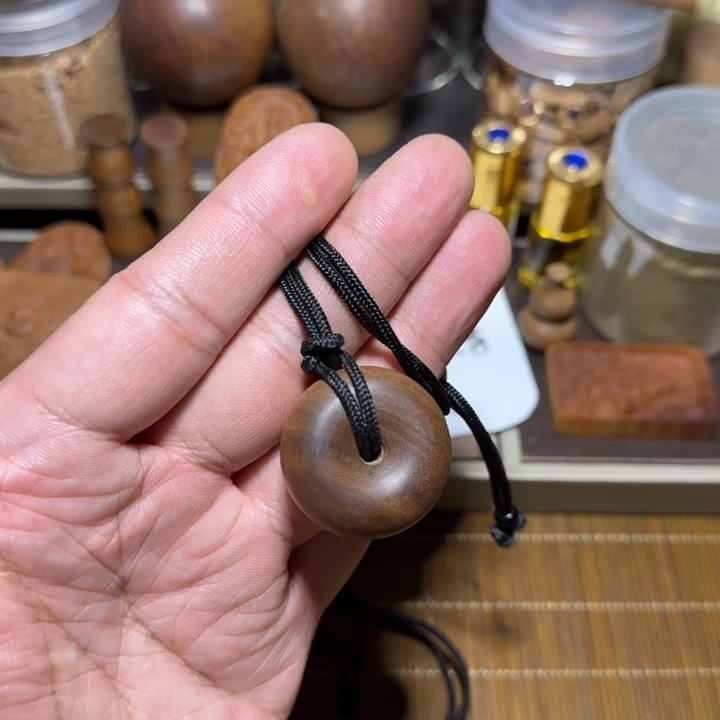 其他檀香木老山檀香3.0平安扣