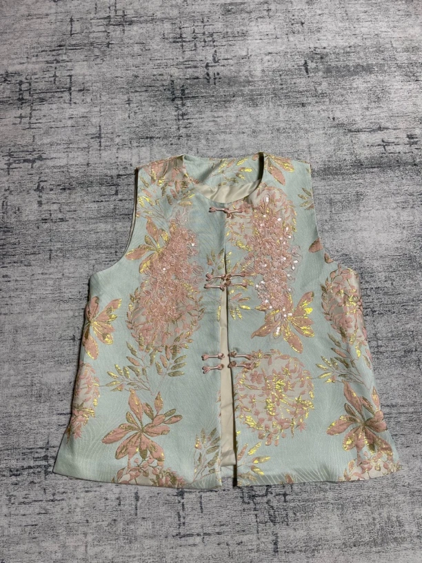 【25035】新中式重工马甲