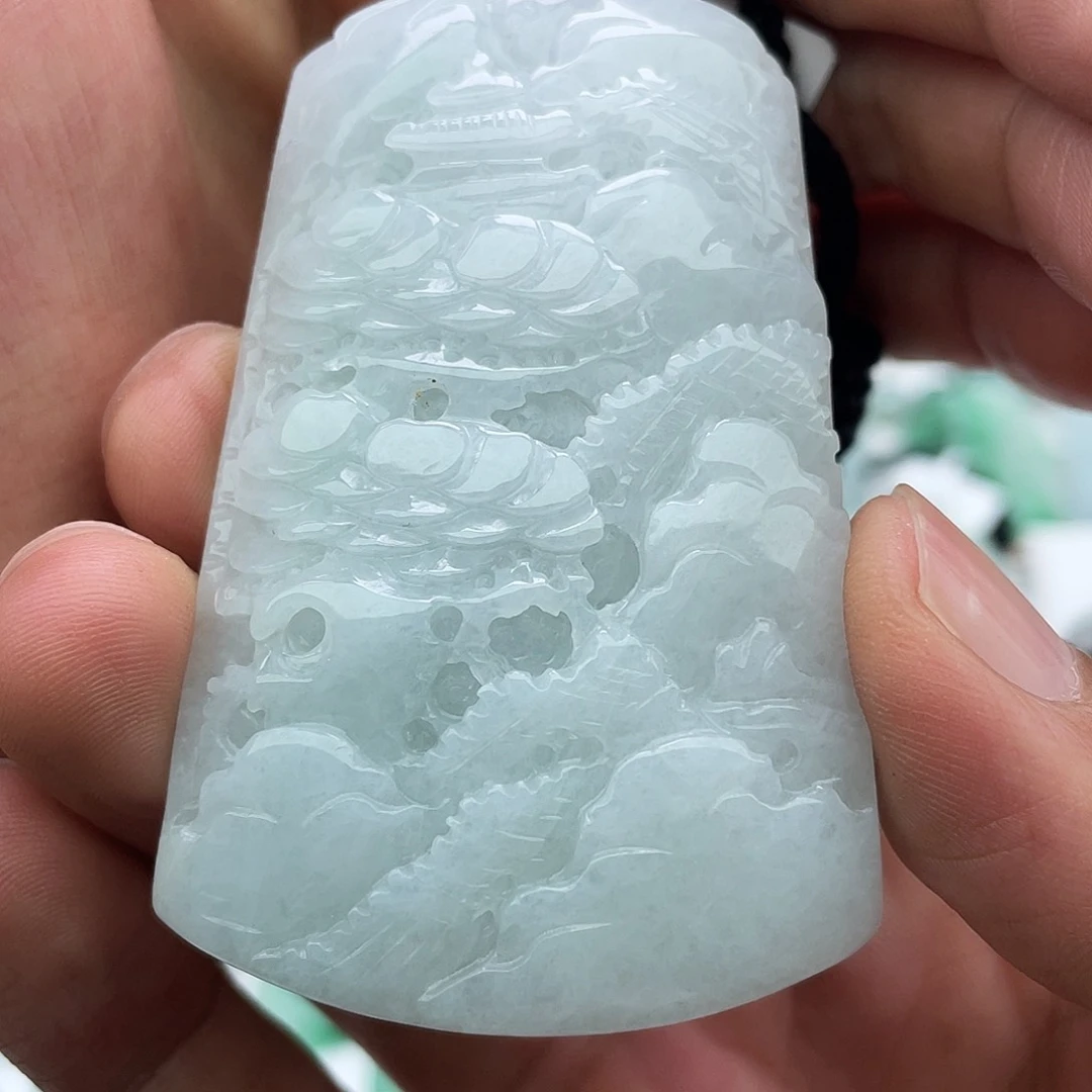 颈饰未镶嵌翡翠翡翠