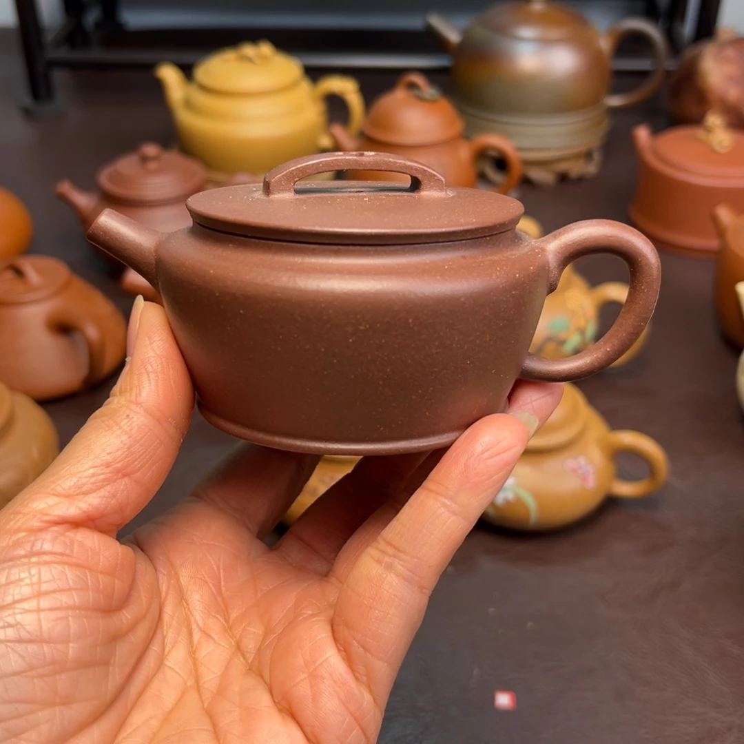 紫砂茶壶手工制作原矿紫砂