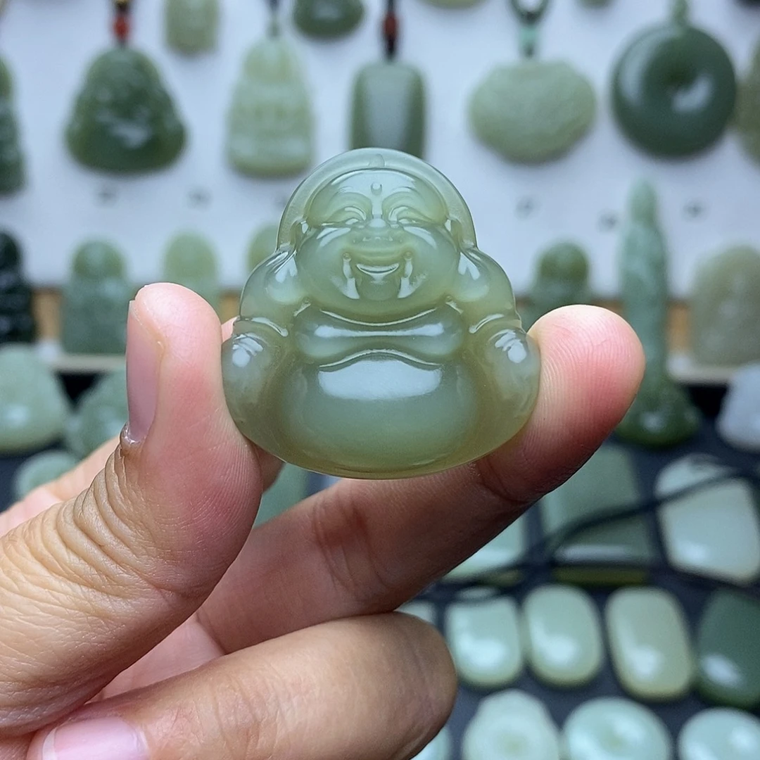 爱***你和田玉未镶嵌颈饰