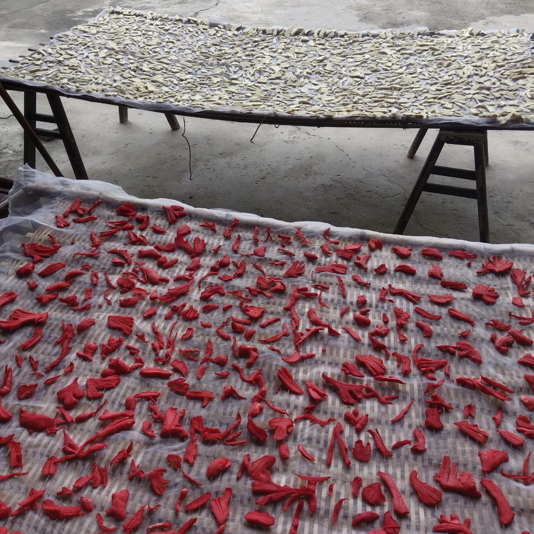 湖南省平江县自己种植晒干的姜片口感甜咸