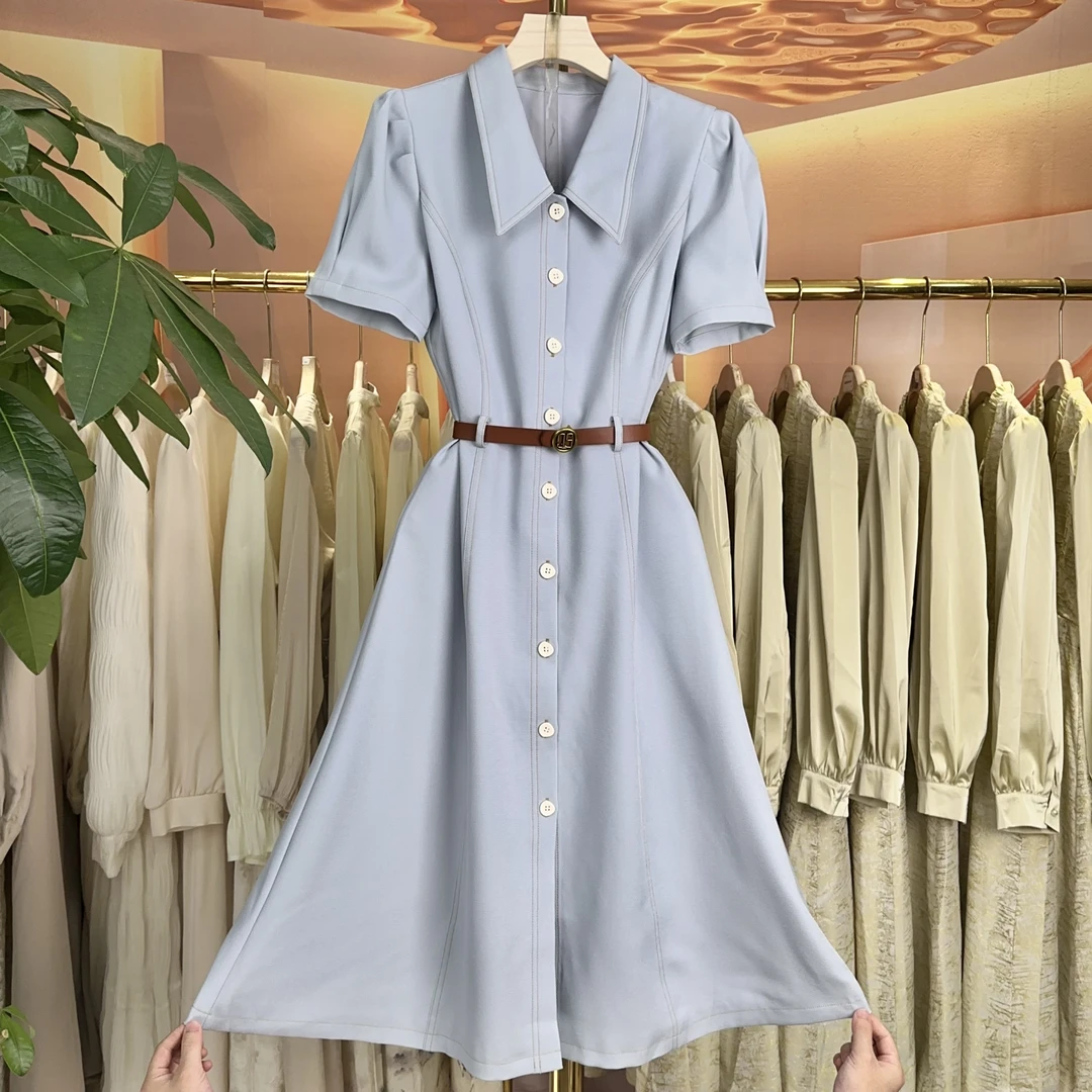 【RG1288】2025新款时尚气质百搭减龄显瘦新款女装连衣裙