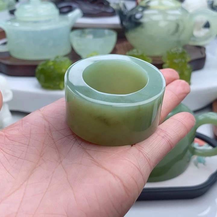 岫玉四大名玉摆件未镶嵌默