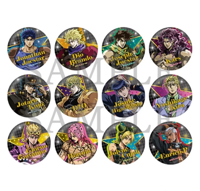 jojo的奇妙冒险 TV柄吧唧/透卡盲袋