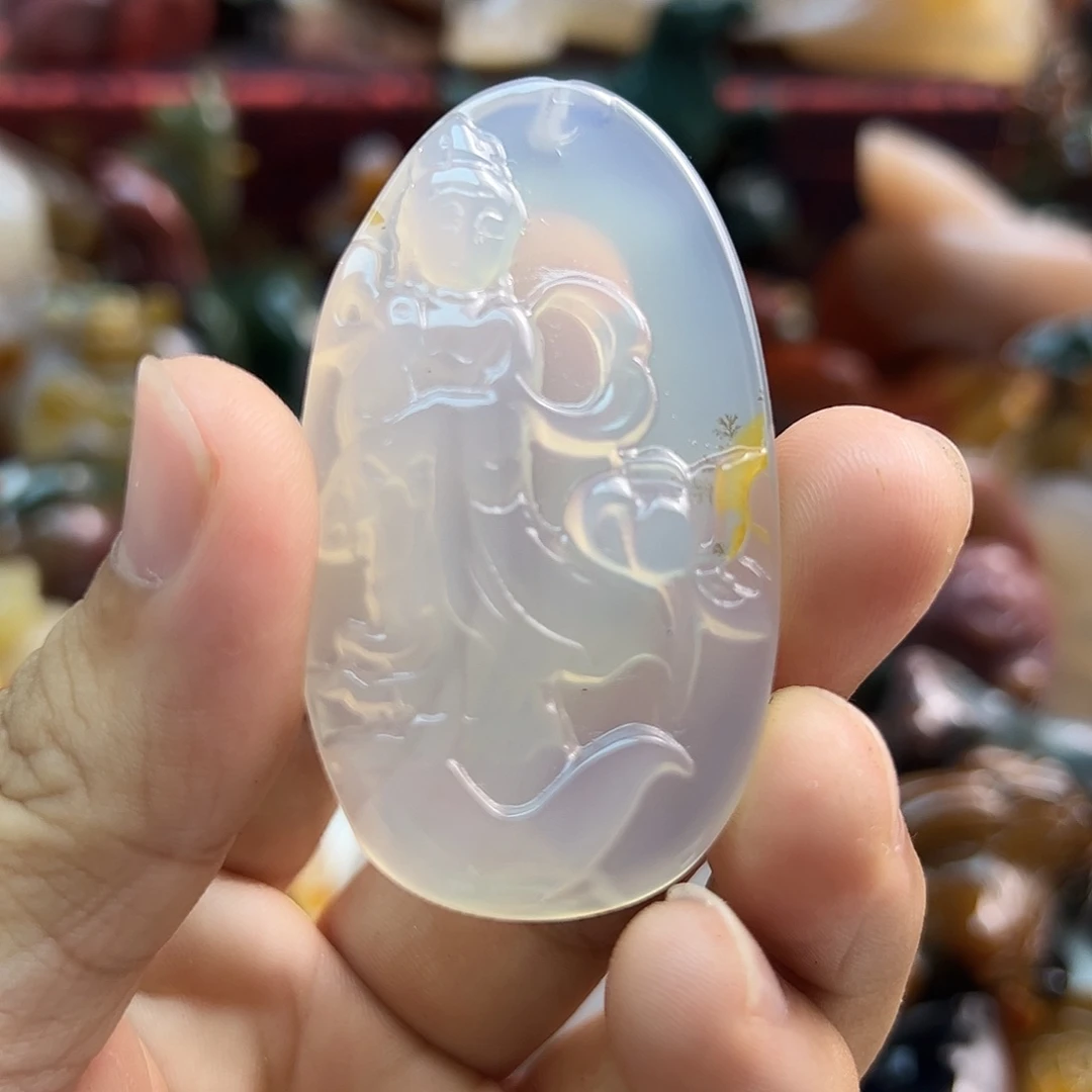 玛瑙/玉髓未镶嵌颈饰