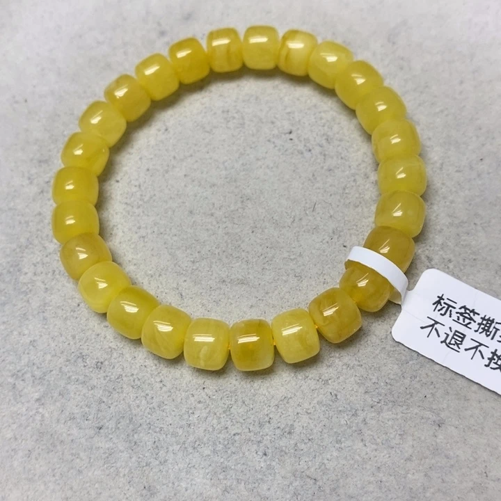 蜜蜡未镶嵌裸石串