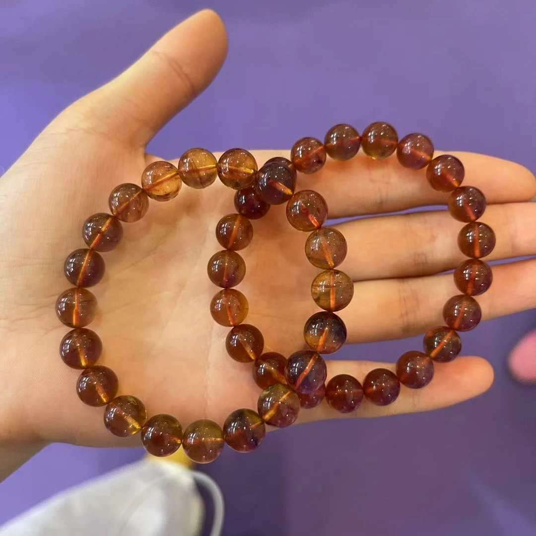 【小宝珠宝】14 T01002-琥珀手串-多样性发一件-9mm