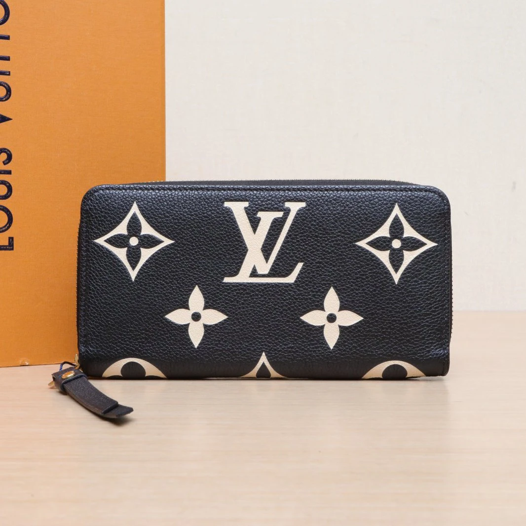 95新 LouisVuitton/路易威登 【念念】芯片 印花 长款钱包