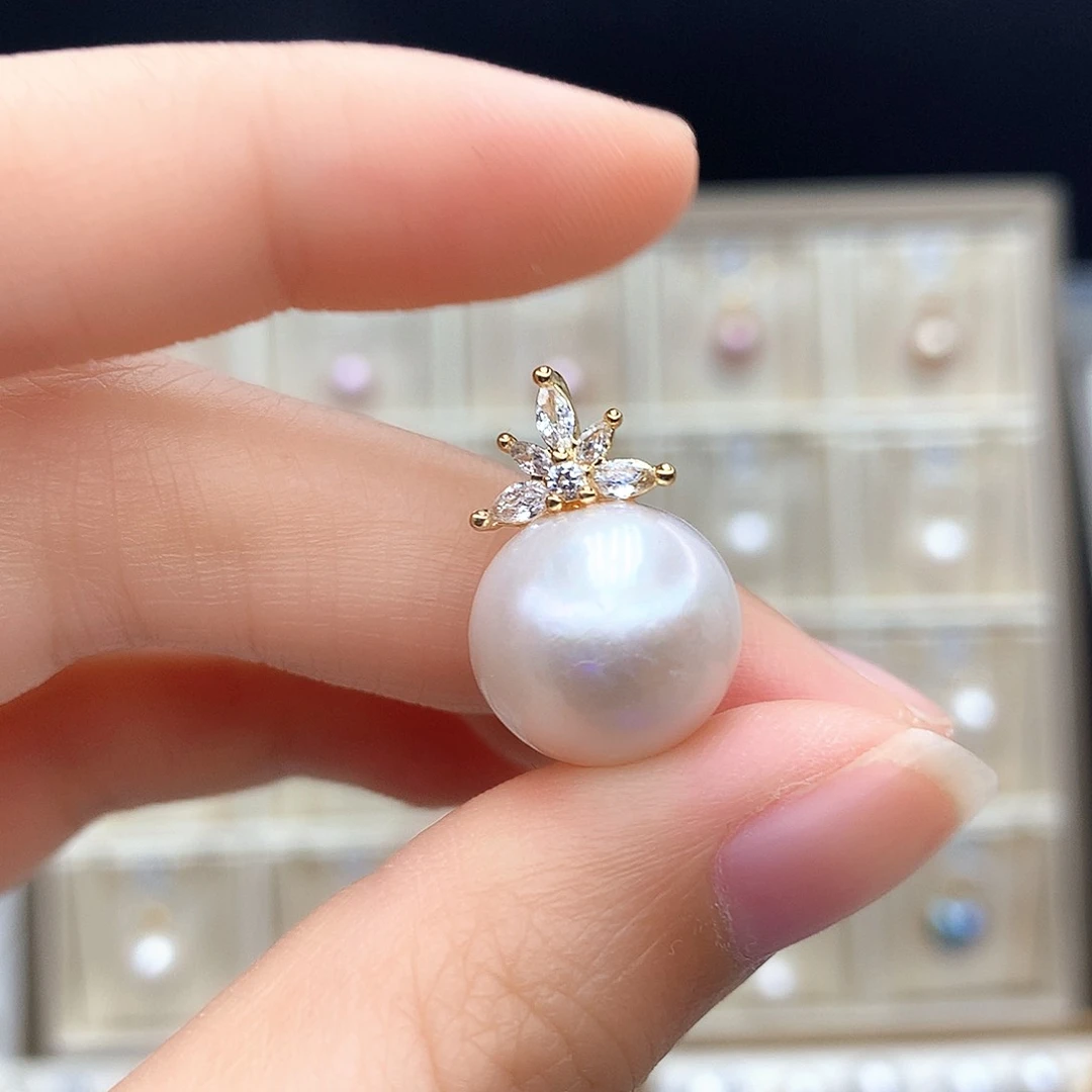 淡水珍珠合金颈饰