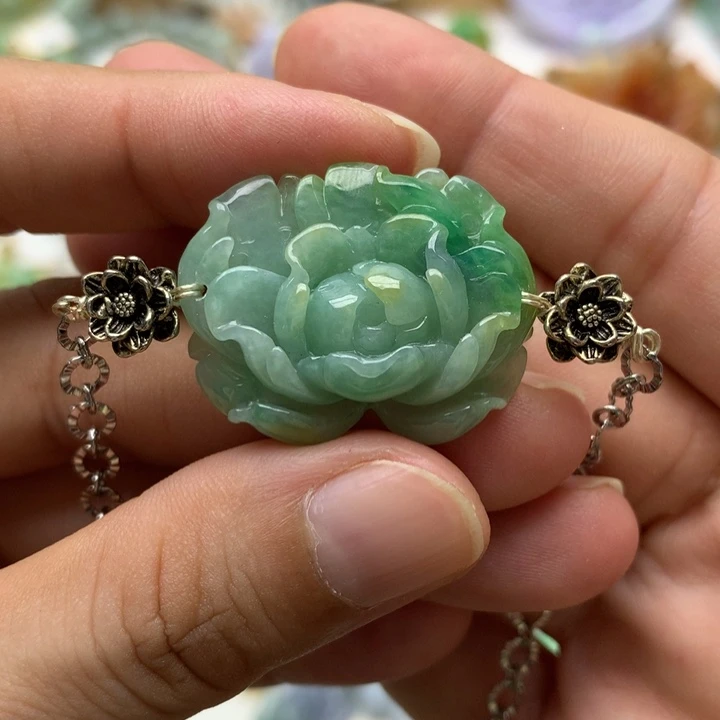 颈饰未镶嵌翡翠翡翠