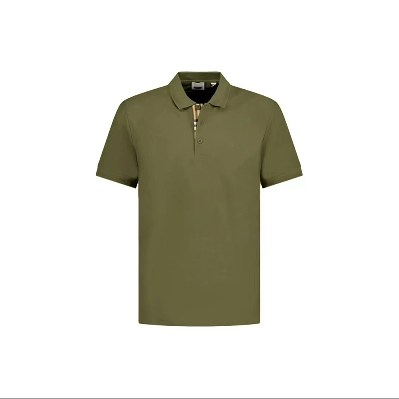 【美国发货】BURBERRY巴宝莉 Polo衫短袖男款经典战马刺绣短袖