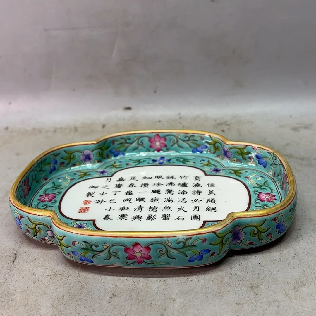 摆件三*面精品陶瓷工艺美术品摆件