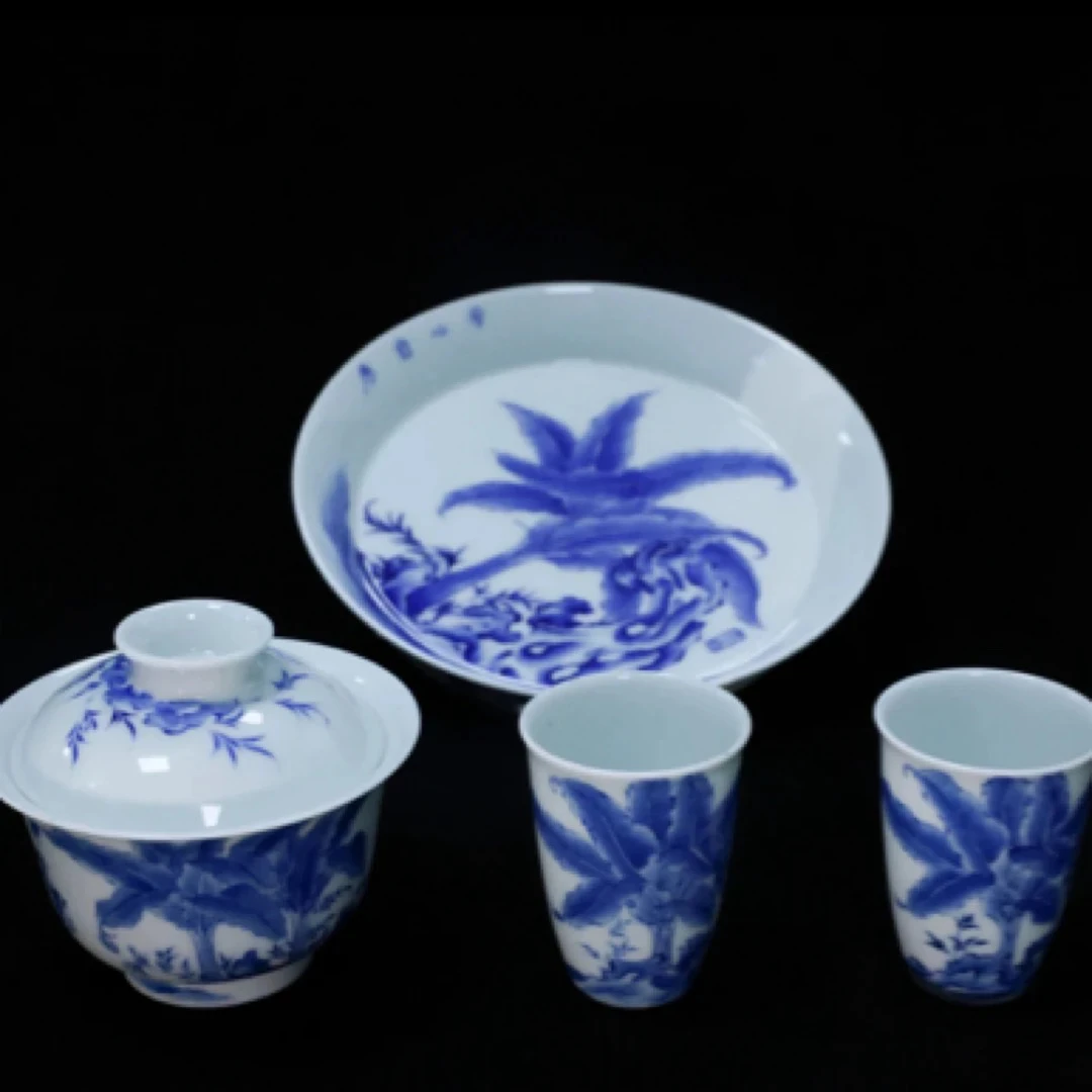 雨后芭蕉套组茶器