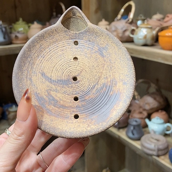 柴烧老岩泥高端茶器