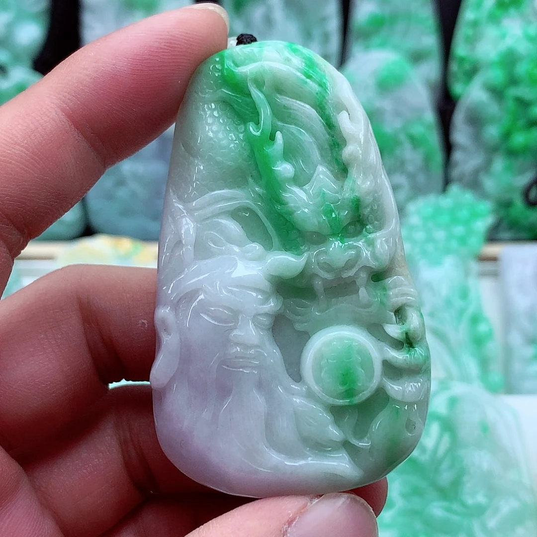 翡翠未镶嵌颈饰翡翠吊坠