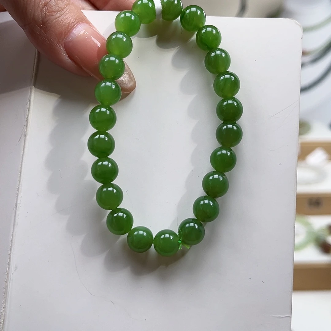 百***钱和田玉未镶嵌手串