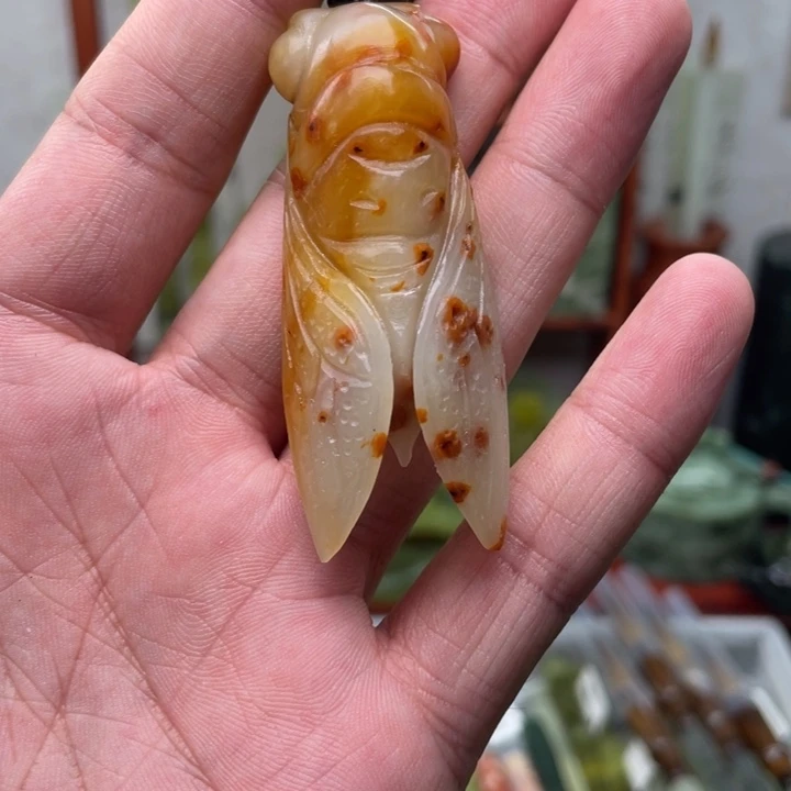 未镶嵌岫玉四大名玉挂件