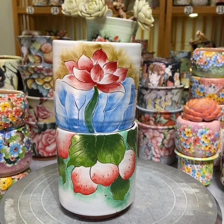 景德镇艺术手绘作品