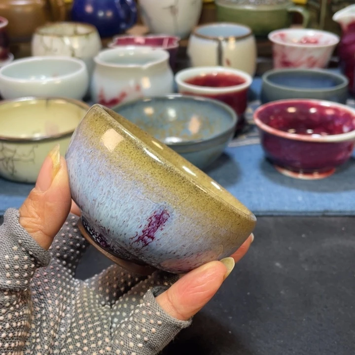 摆件传统煤烧主人杯