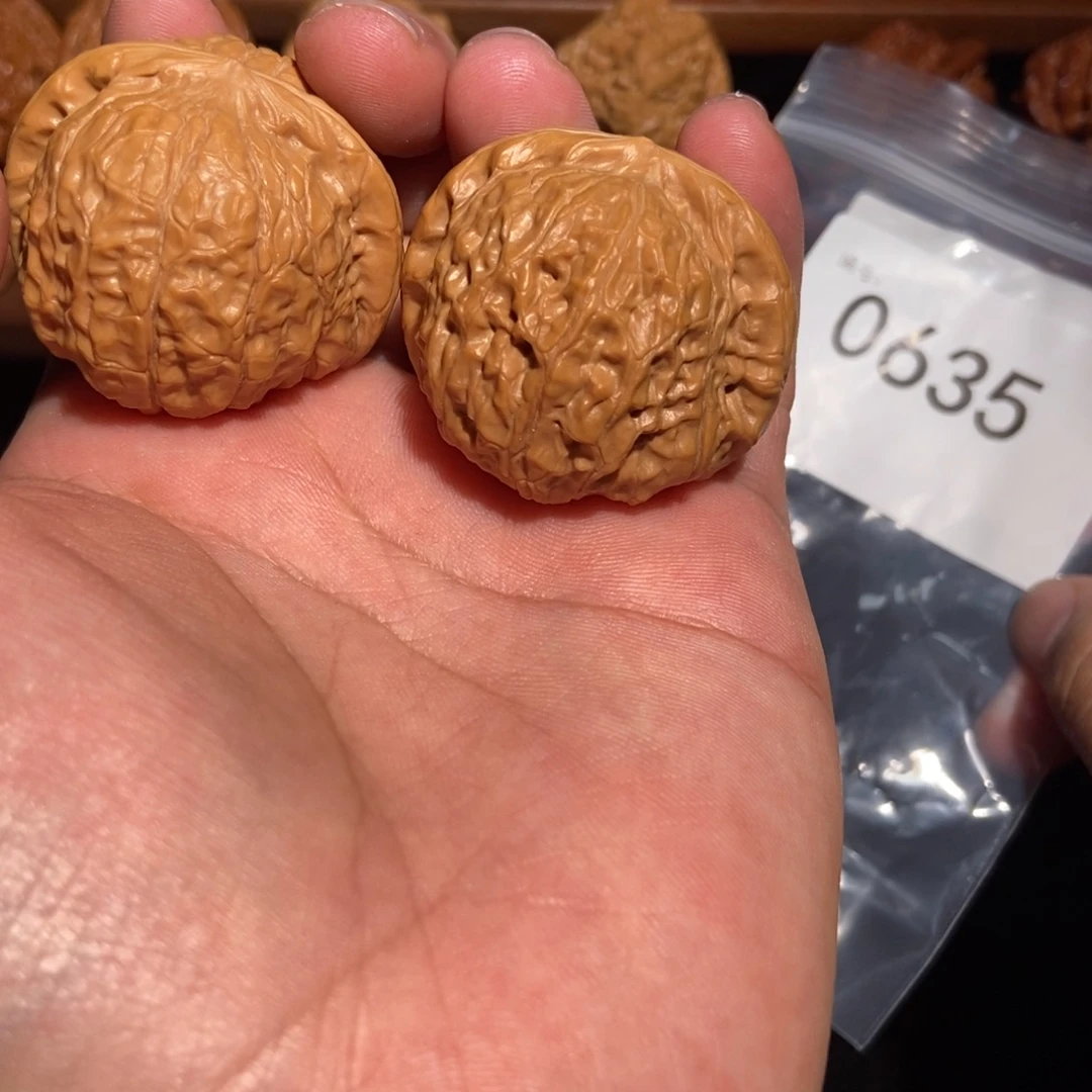文玩核桃把件39南瓜墩0635