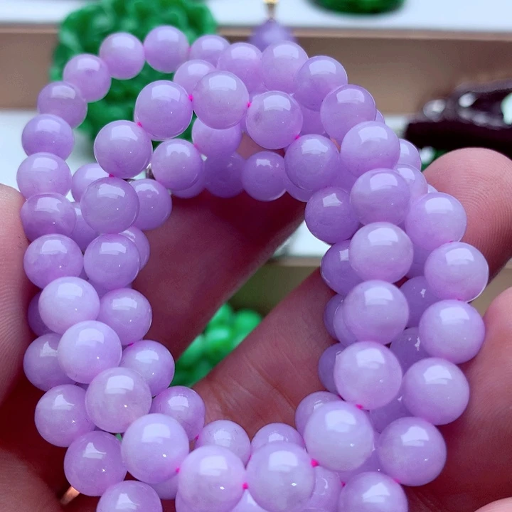 翡翠未镶嵌毛衣链