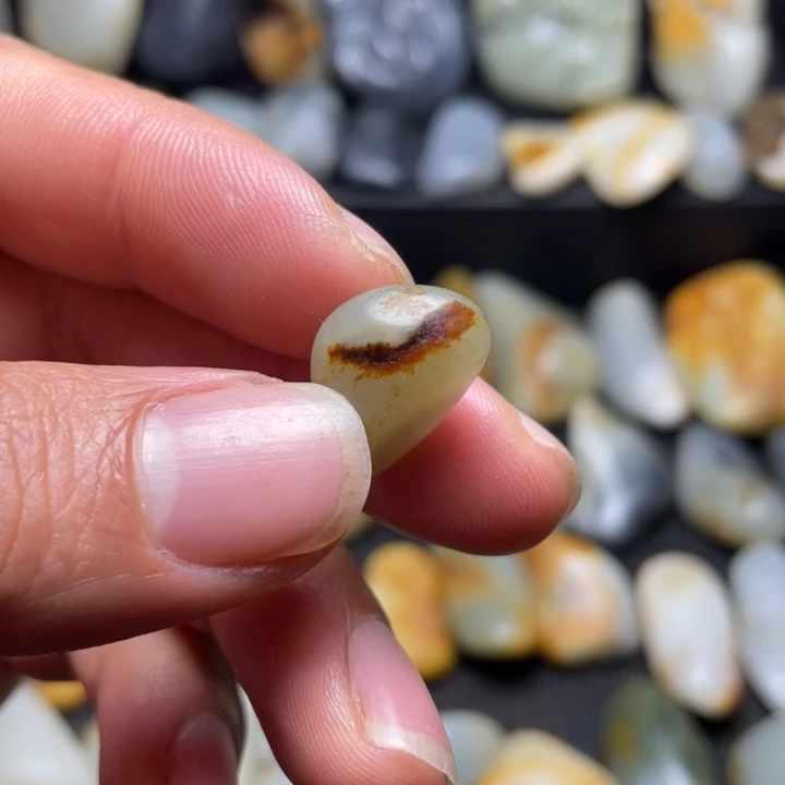 和田玉未镶嵌挂件13