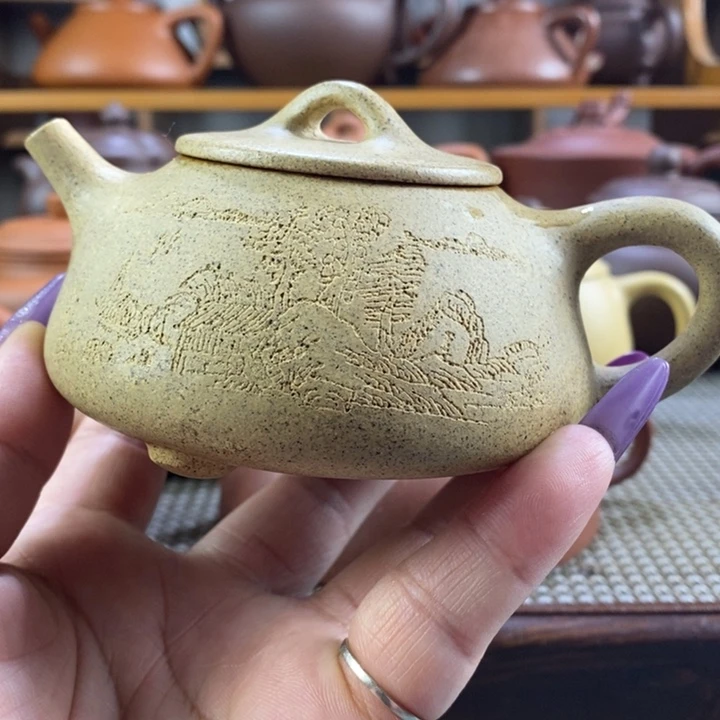 紫砂茶壶原矿紫砂壶系列产品瑕疵