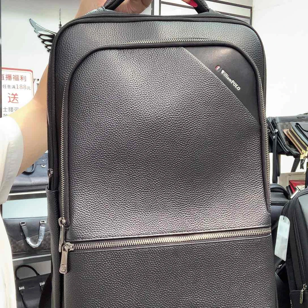 牛皮真皮牛皮双肩包