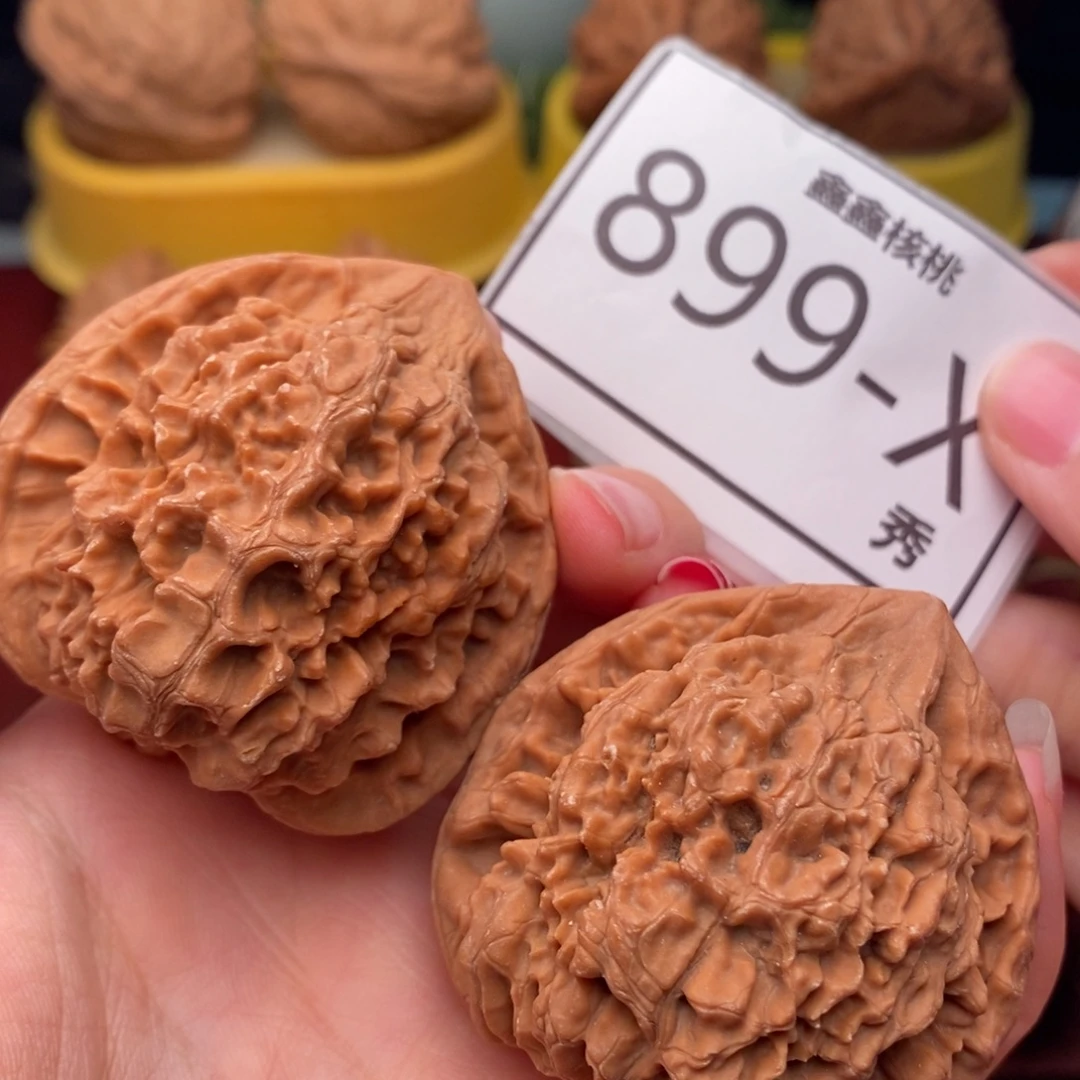 把件桃核官帽47……