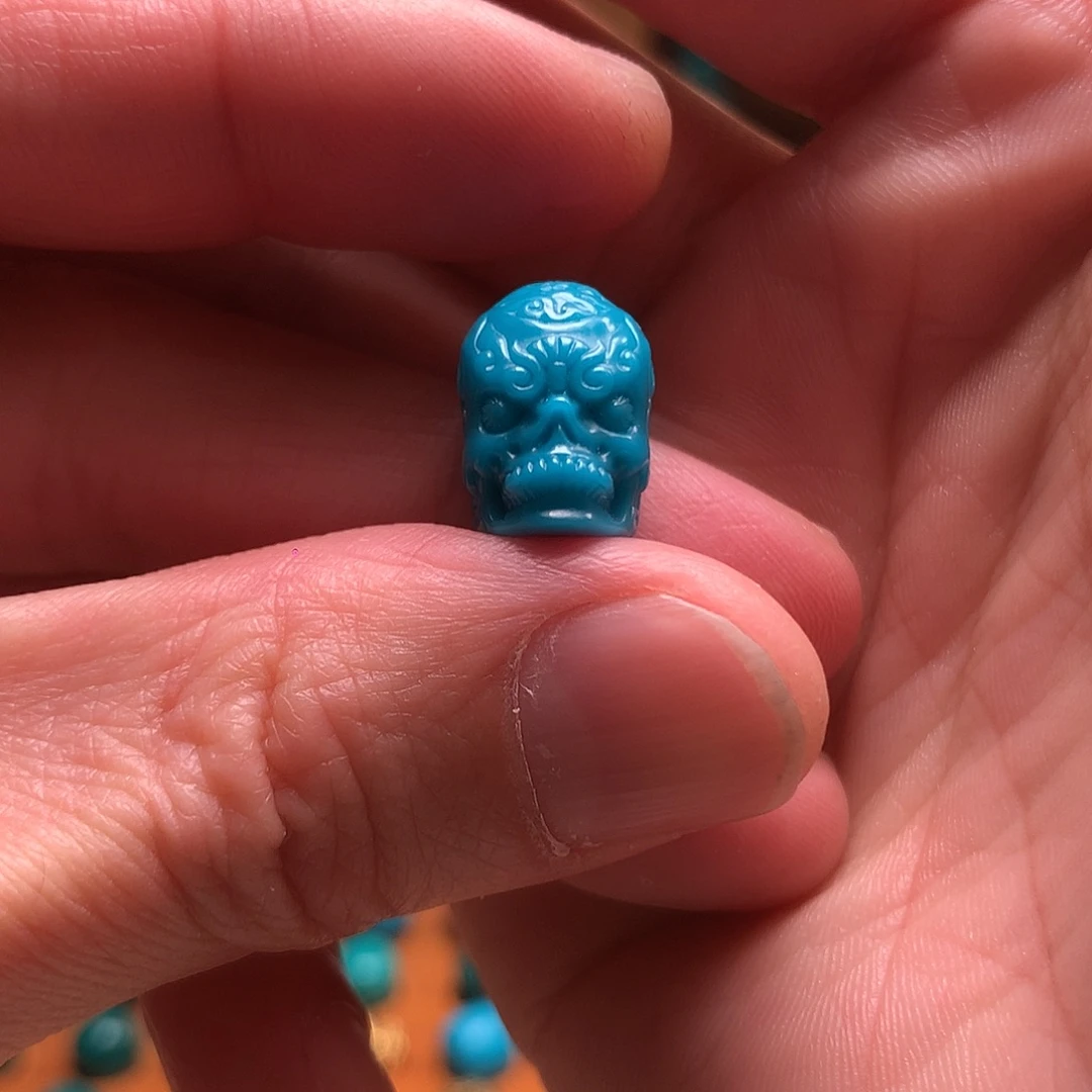 颈饰琉璃暴力蓝10.6mm