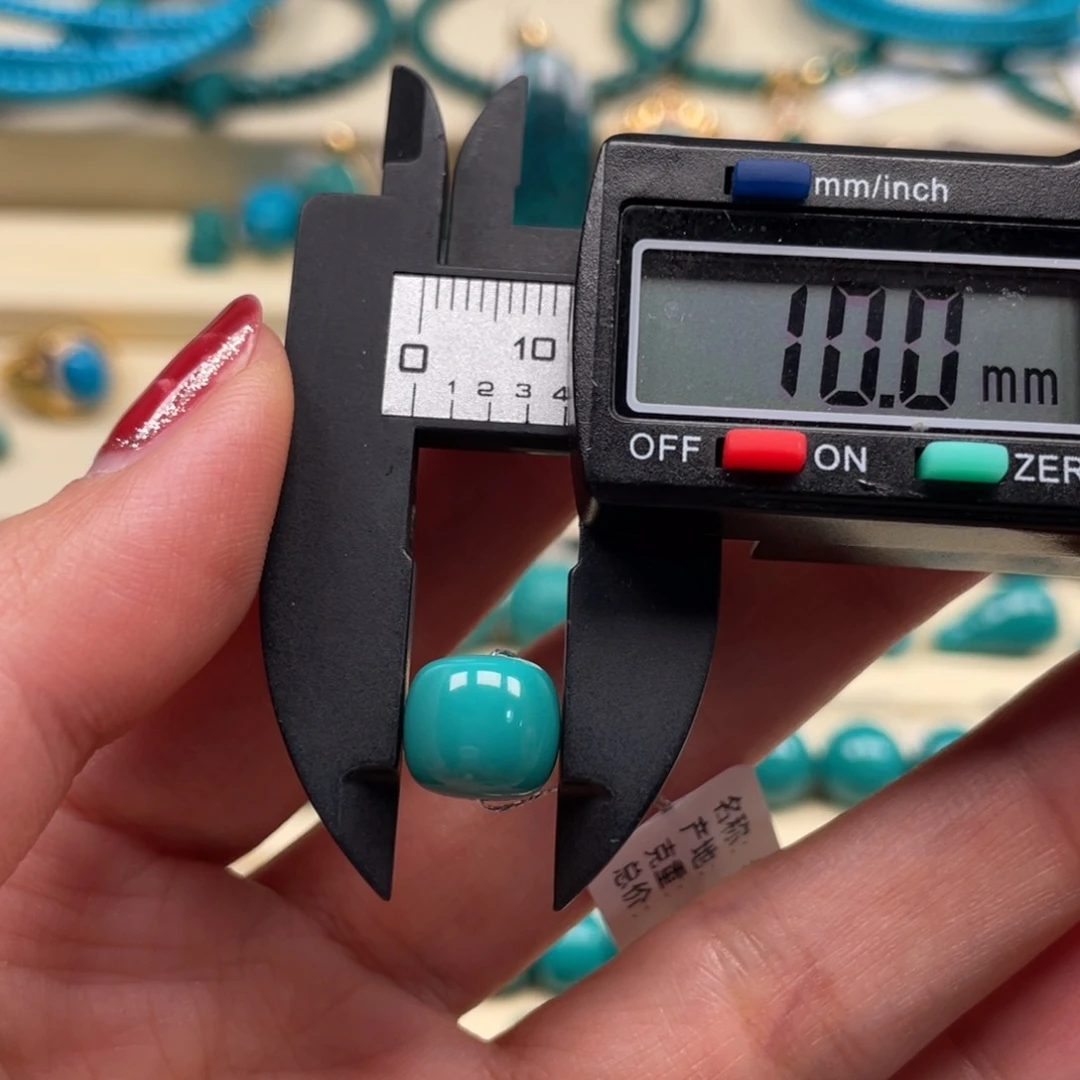 未镶嵌绿松石珠宝奇石老型